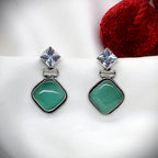 Chic N Stylish Aqua Small Earrings
