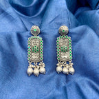 Traditional Fuschia Drop Studs