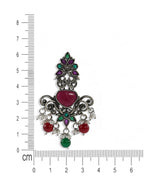 Ruby Stud Ethereal Danglers