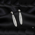 Vintage Oxidised Leaf Earrings