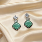 Chic N Stylish Aqua Small Earrings