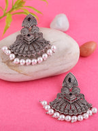 Retro Antique Pearl Beads Danglers
