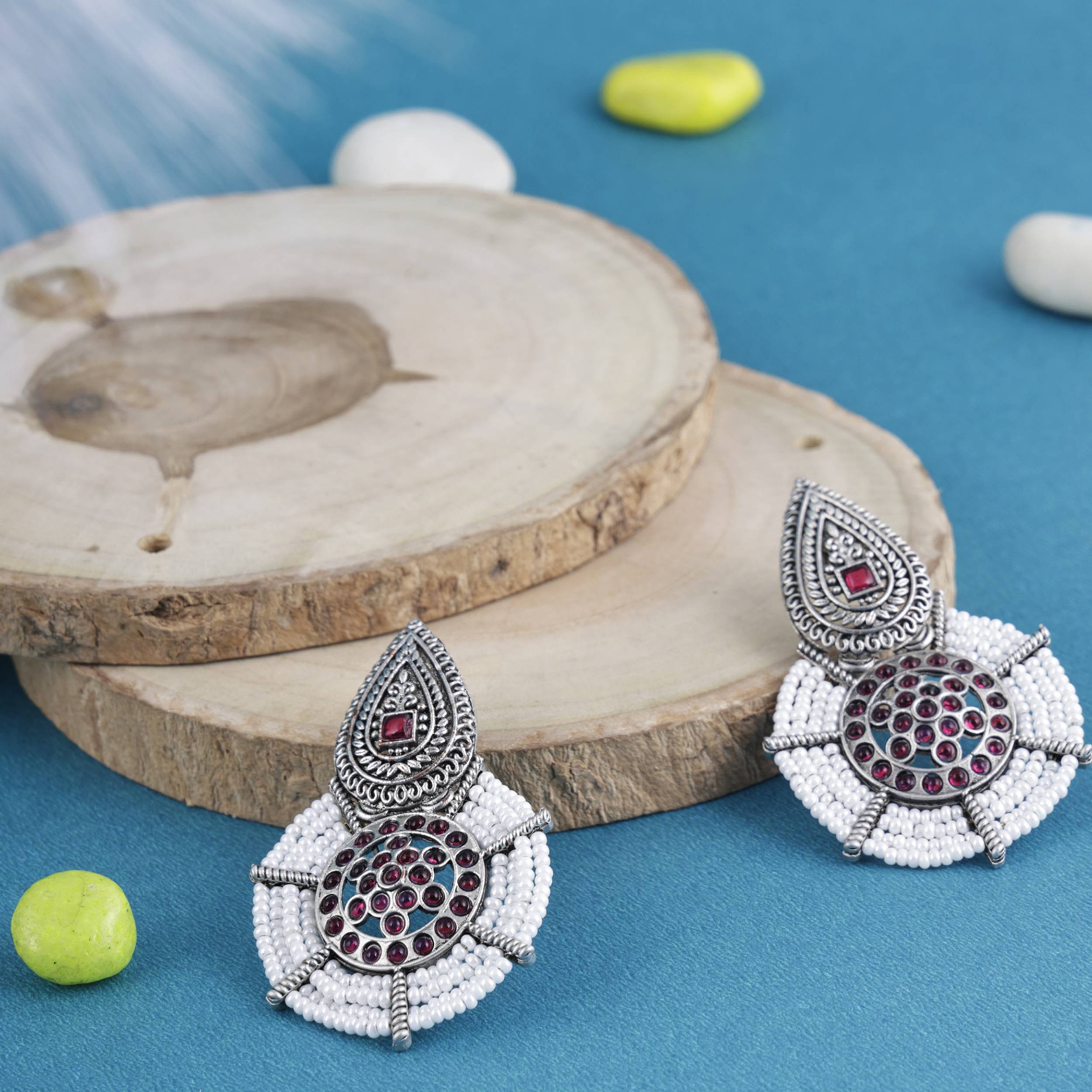 Exquisite Spiderweb Contemporary Studs