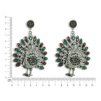 Multicolor peacock Motif Earrings