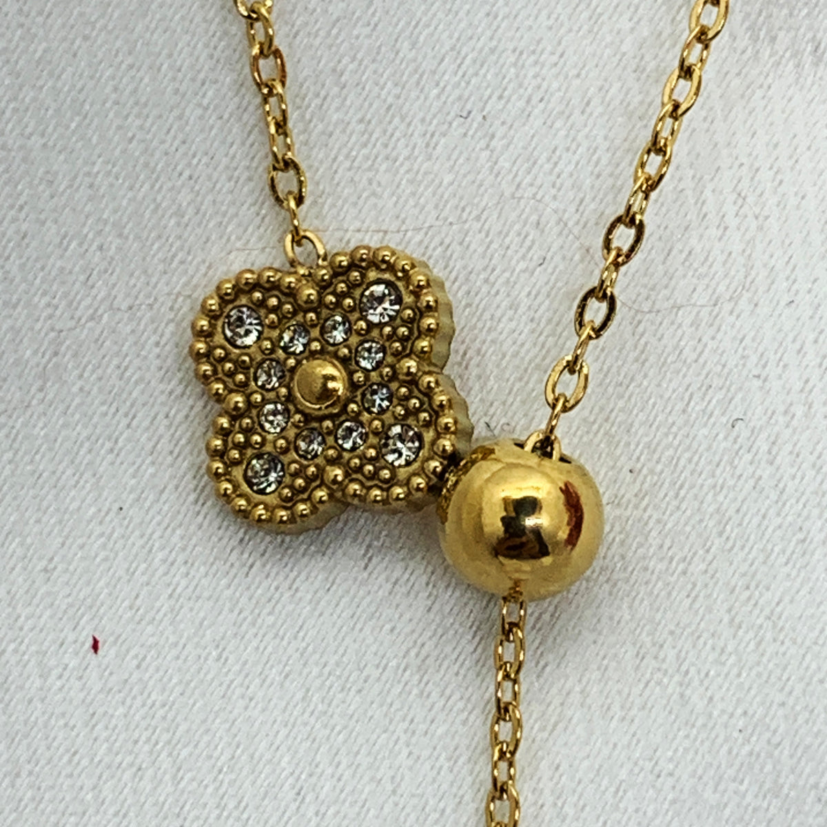 Golden Butterfly Charm Chain Pendant