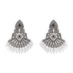 Retro Antique Pearl Beads Danglers