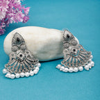Retro Antique Pearl Beads Danglers