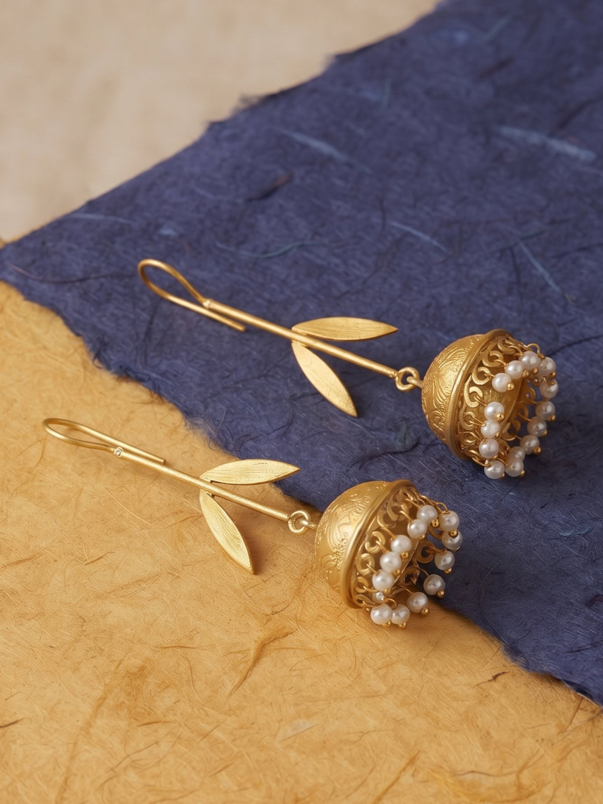 Vanya Gold Jhumka