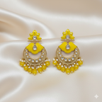 Chandbali Earrings for Women |Kundan Earrings | For Wedding and Party