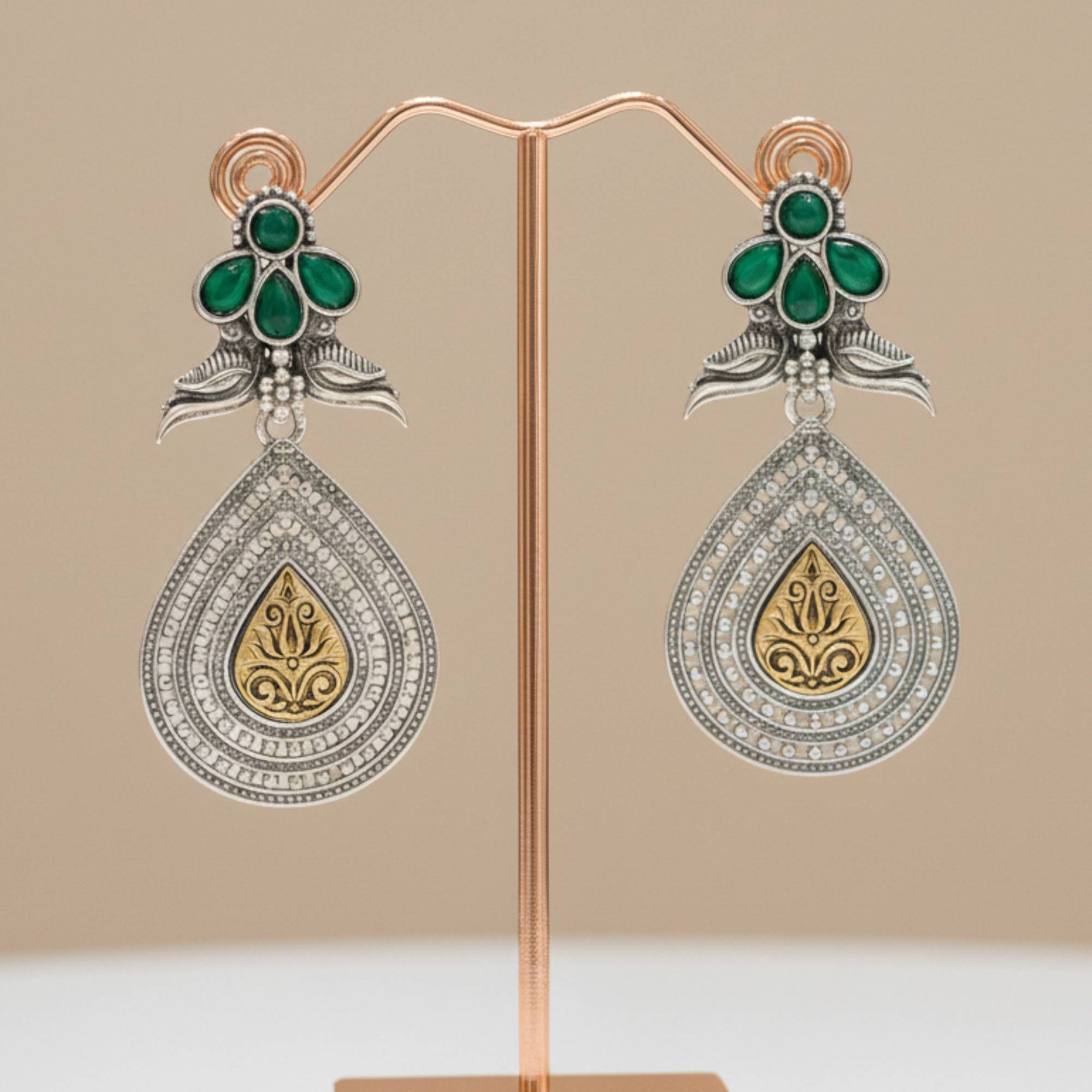 Bewitching Bird Motiff Earrings