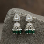 The Regal Bloom Kundan Jhumka