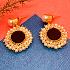 Beaded Elegance with Natural Pearl