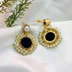 Beaded Elegance with Natural Pearl