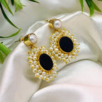 Beaded Elegance with Natural Pearl