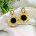 Beaded Elegance with Natural Pearl