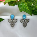 Blue Mirage Danglers