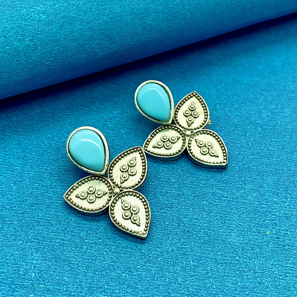 Blue Mirage Danglers