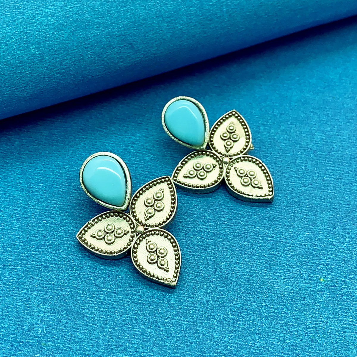 Blue Mirage Danglers