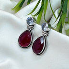 Ruby Dangler Earrings