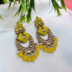 Chandbali Earrings for Women |Kundan Earrings | For Wedding and Party