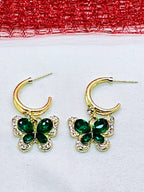 Korean Earrings | Butterfly Earrings