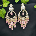 Pink Grace Kundan Earrings