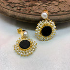 Beaded Elegance with Natural Pearl