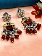 Color Burst Danglers Earrings