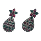 Vibrant Gem Studs