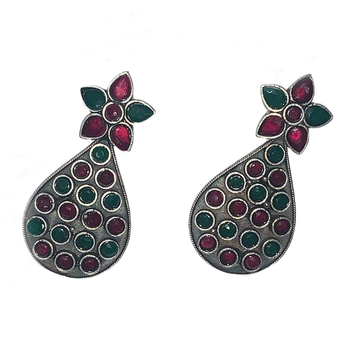 Vibrant Gem Studs