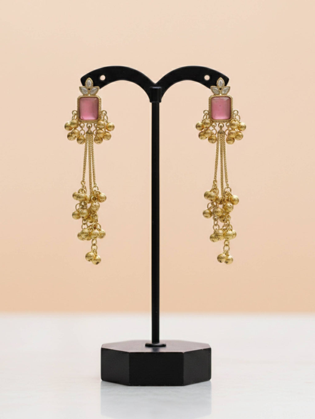 Signature Kashmiri Pink Earrings