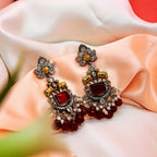 Color Burst Danglers Earrings
