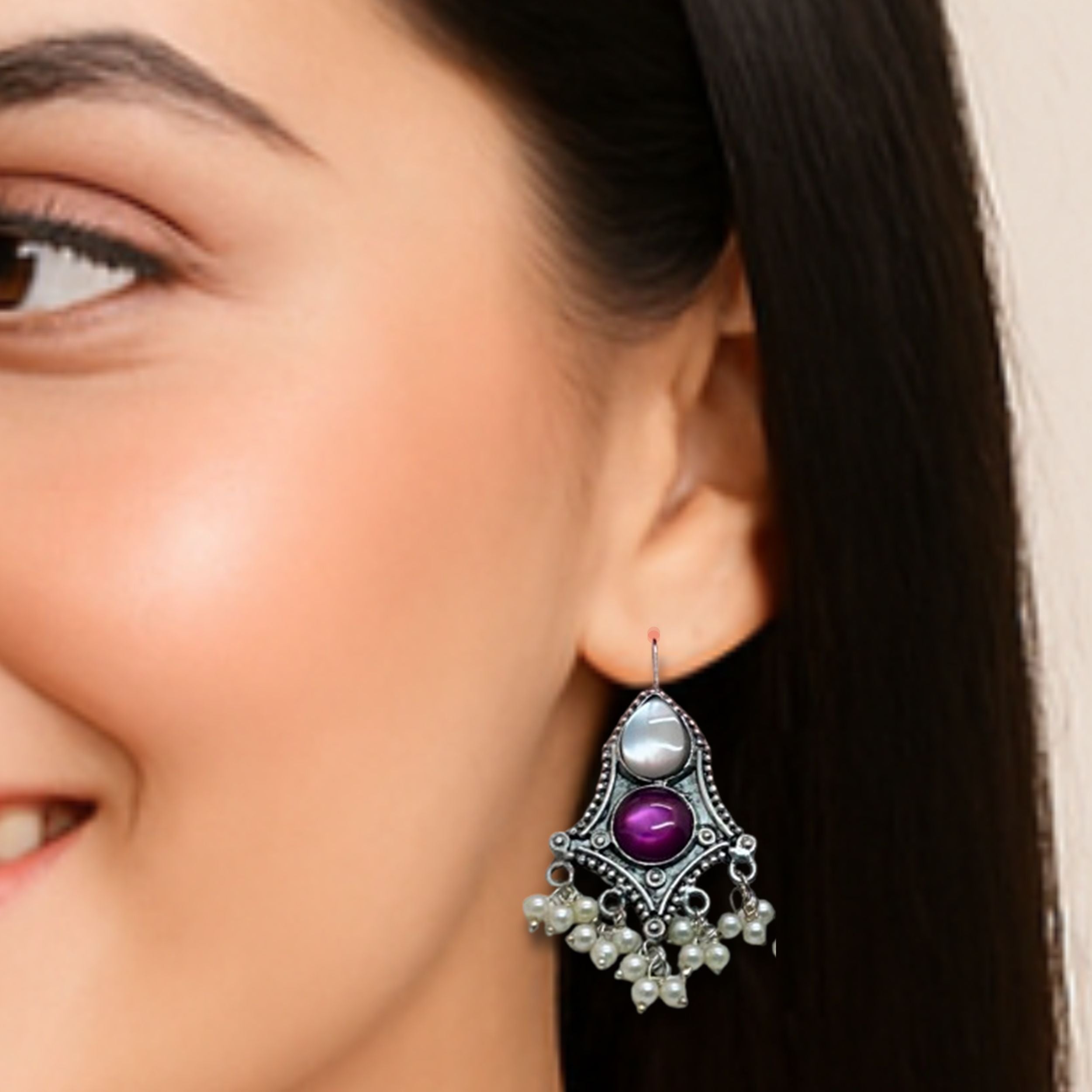 Exquisite Bell Shaped Danglers