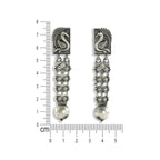 Bird Motiff Alloy Drop Earring